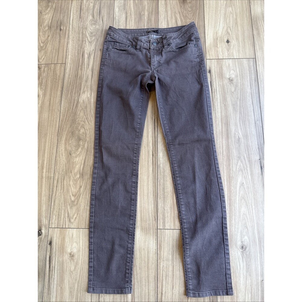 Women's Prana Kara Jean in Volcanic Plum Size 3/27 EUC Organic Cotton Outdoor